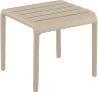 Paris side table taupe