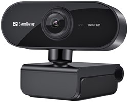 Webcam Sandberg USB FLEX 133-97 zwart