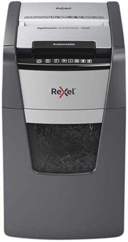Papiervernietiger Rexel Optimum Auto+ 150X P4 snippers 4x28mm