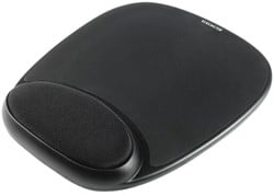 Muismat Kensington comfort gel zwart