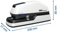 Nietmachine elektrisch Rapid Optima 20 20vel zilver/zwart-2