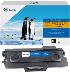 G&G Compatible Brother TN-360/TN-2120/TN-2175/TN-26J/TN-2150 Toner Mono