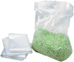 Papiervernietigerzak HSM 174x100cm 120 liter 100 stuks