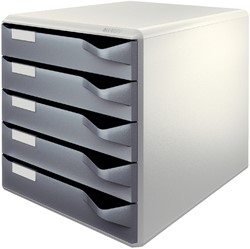 Ladenblok Leitz 5280 5 laden grijs