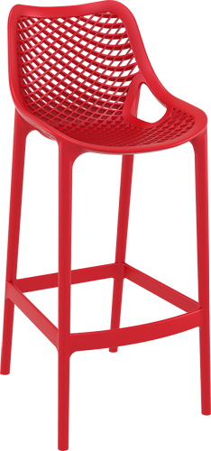 Air 75 barkruk rood