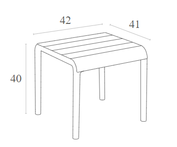 Paris side table taupe-2